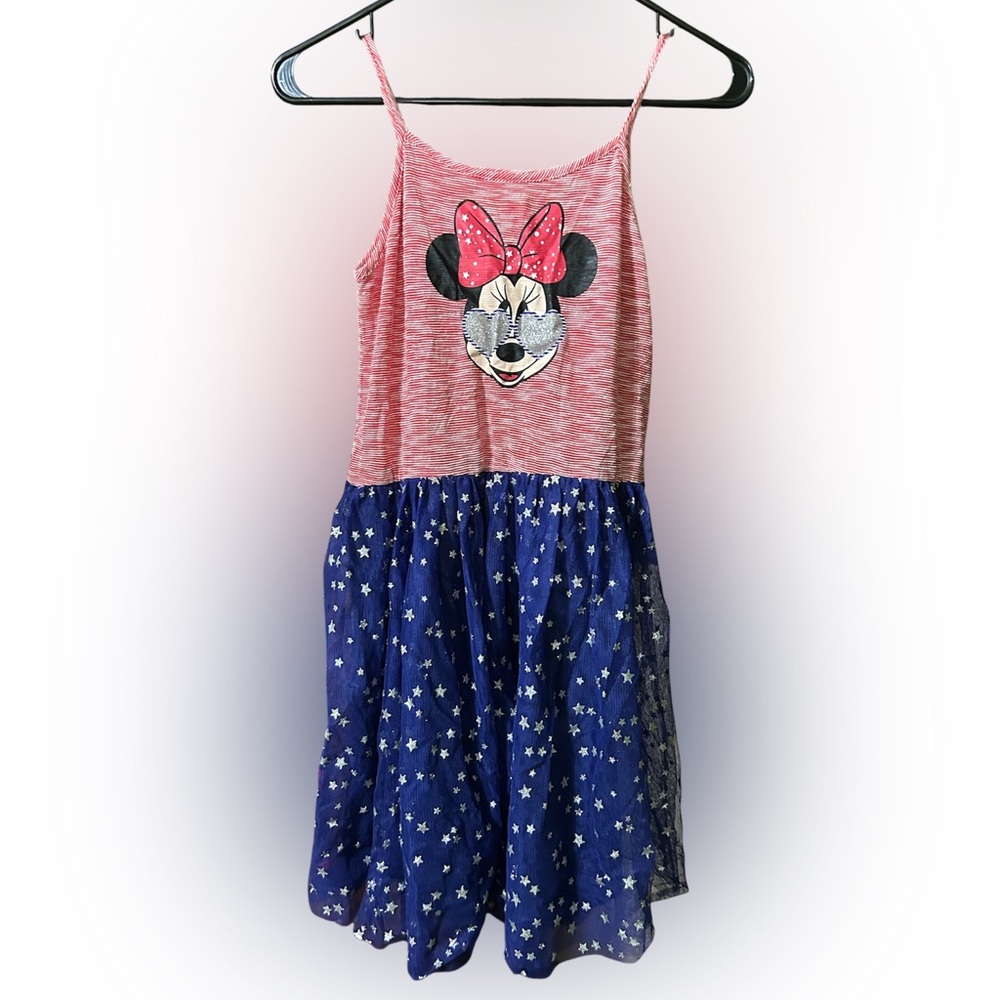 Disney Red and Blue Starry Dress
